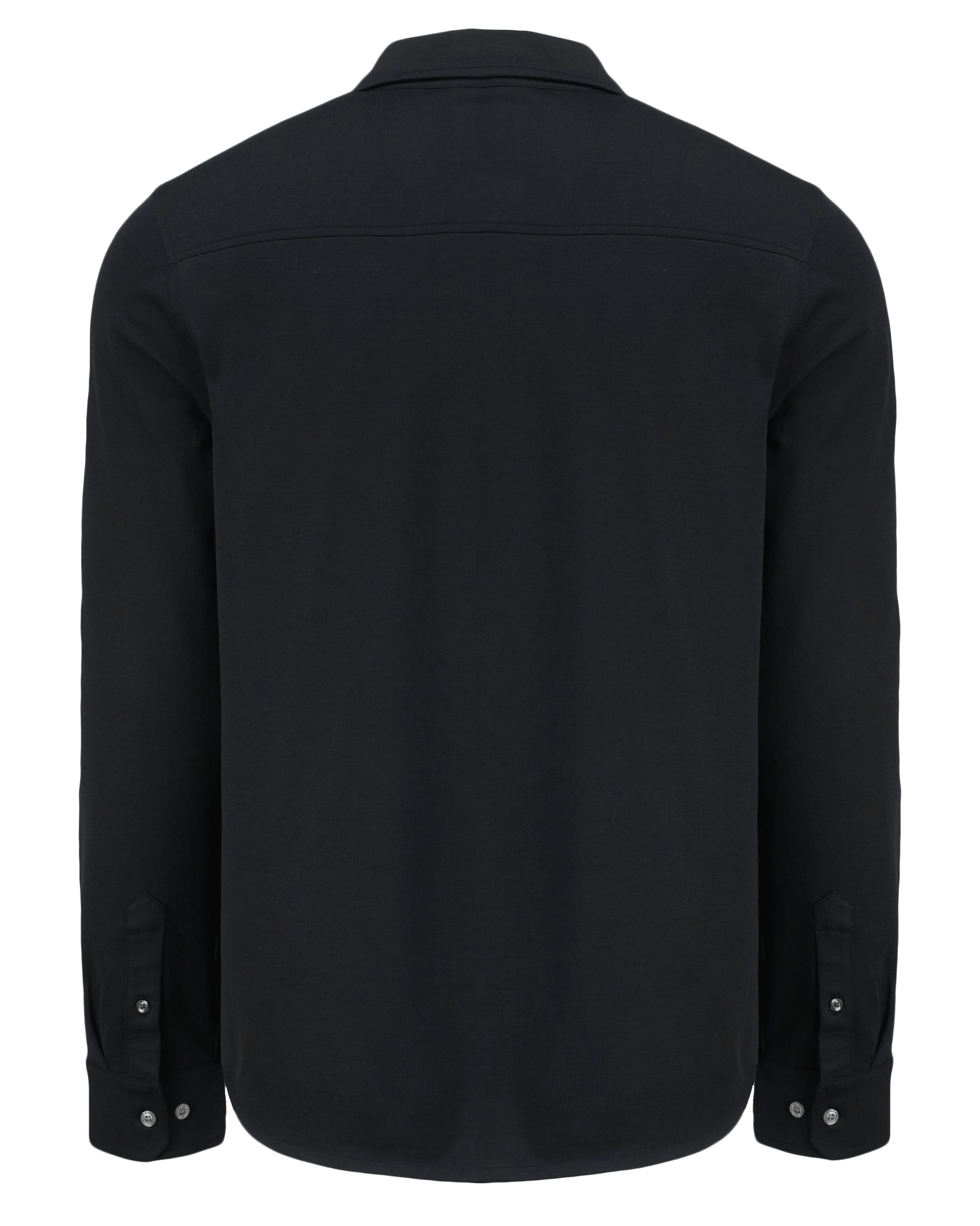 Advantage Tri-Blend Eco Soft Pique Long Sleeve Knitted Mens Button Up