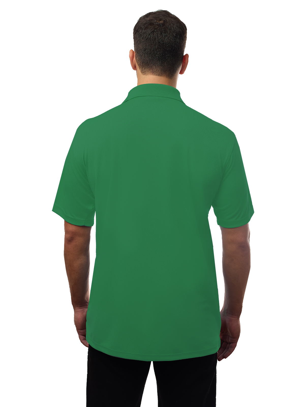 Blue Generation - Men's Pocketless Wicking Short Sleeve Polo 14