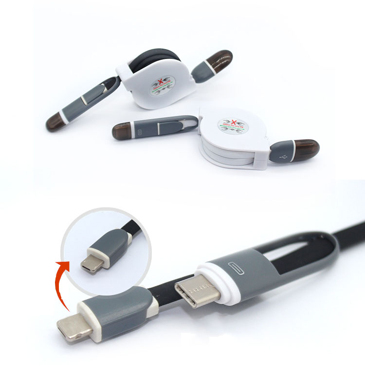 Telescopic Two - In - One Data Cable 2
