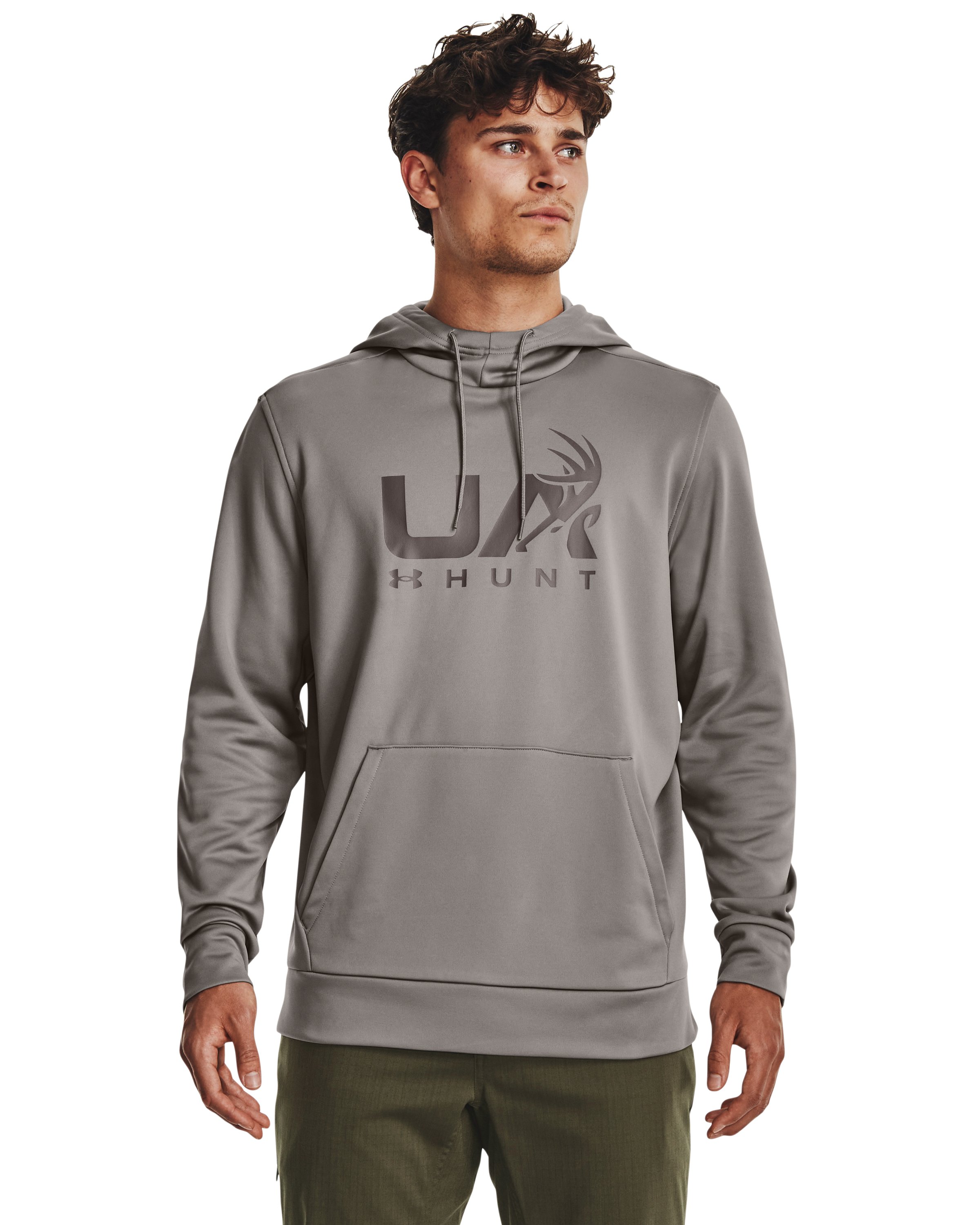Armour Fleece Hunt Logo Men's Hoodie 2