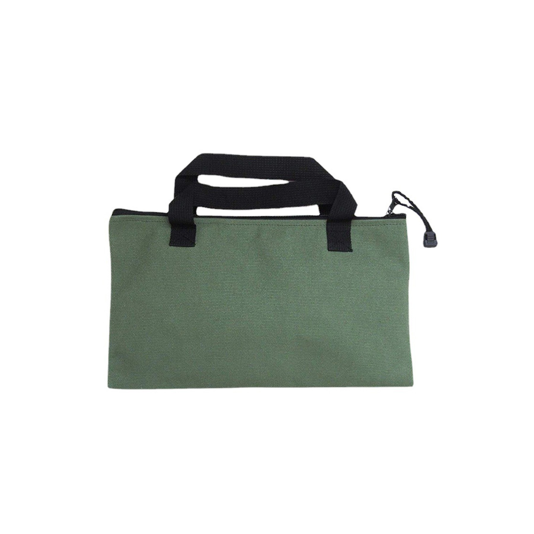 Canvas Zipper Bags w/Handles, custom tote bag with logo imprint 4