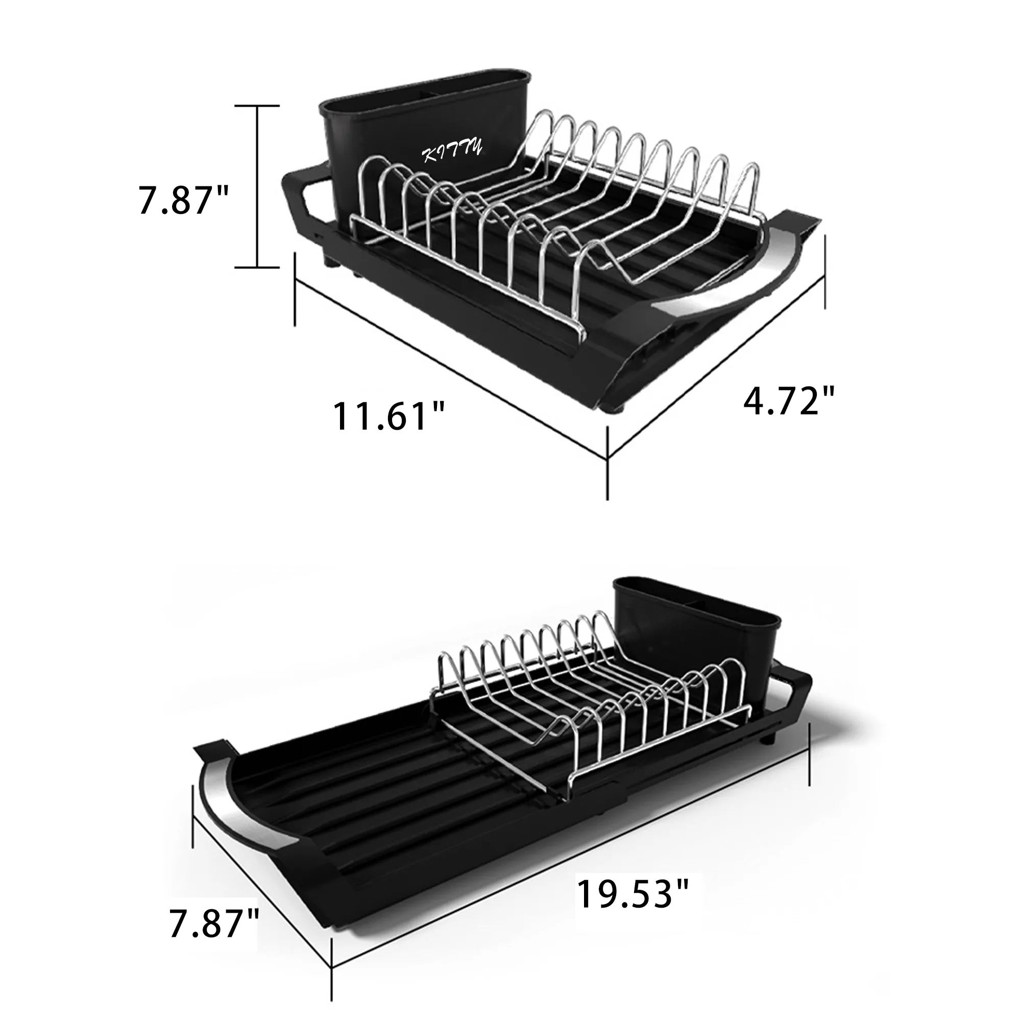 Retractable Dish Drying Rack 4