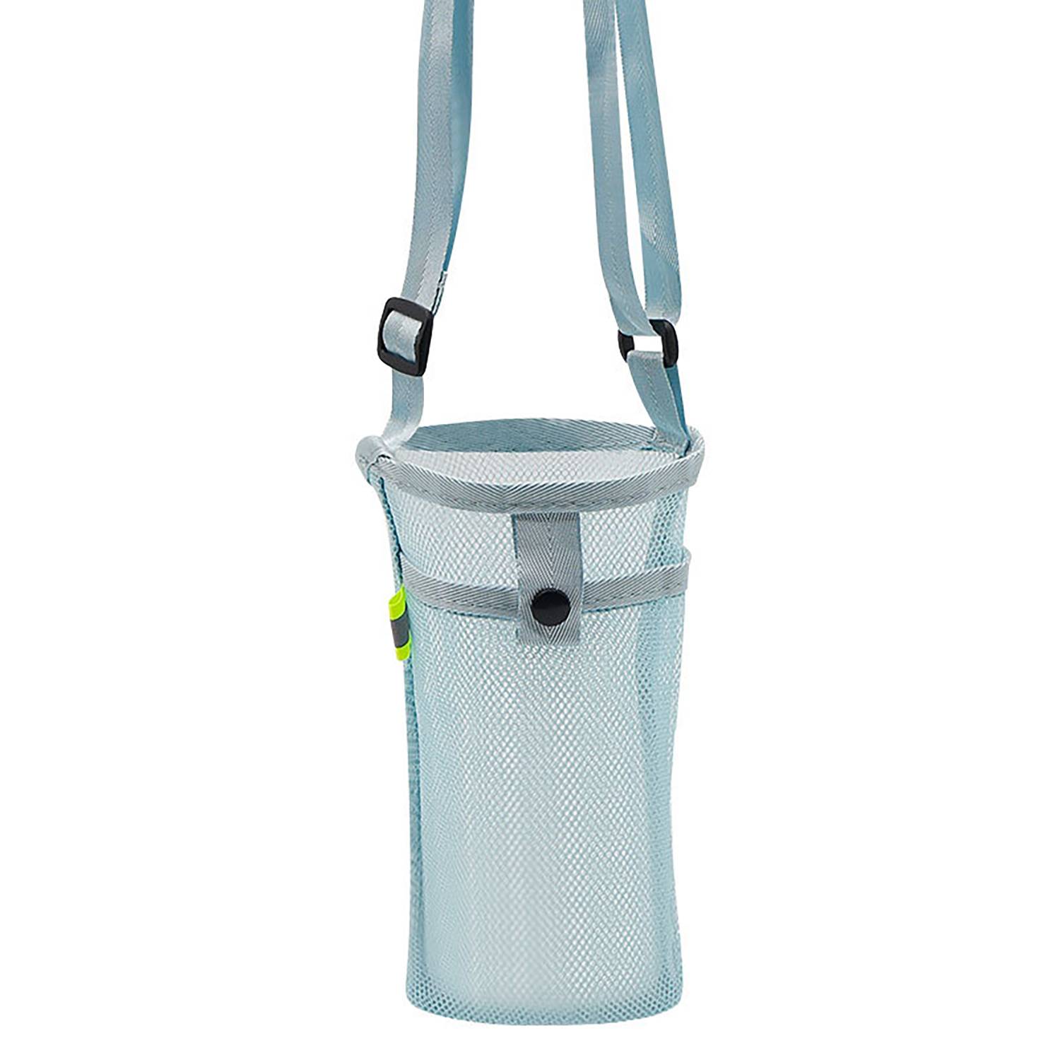Portable Mesh Water Bottle Bag W/ Pocket 5