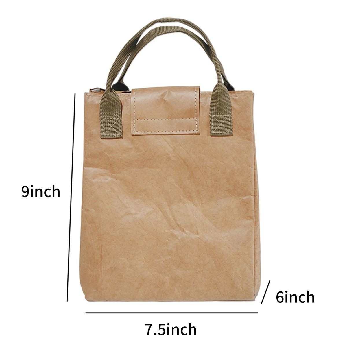 Dupont Paper Insulated Lunch Bag with Foil Lining 2