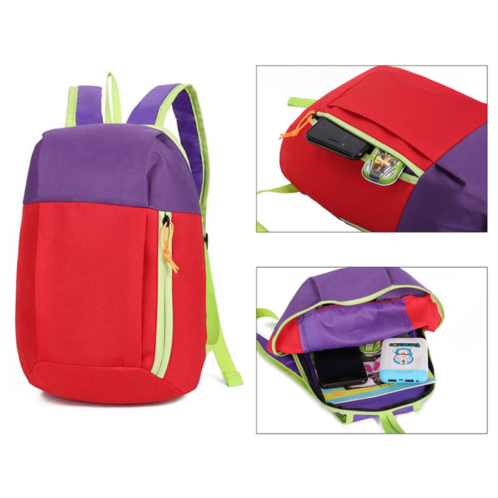 Kids Multicolor School Backpack 5