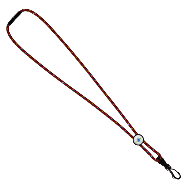 3/16" Nylon Cord Lanyard with Snap-Buckle Release, Standard O-Ring & Slider 10