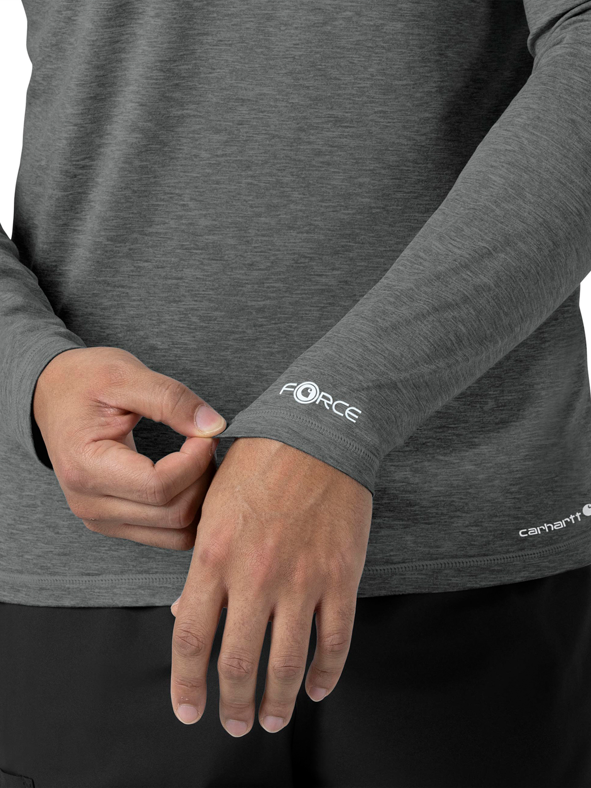 Carhartt Scrubs Force Sub-Scrubs C32009 Men's Performance Long Sleeve Tee 9