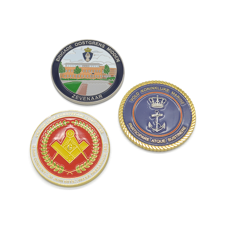 Metal Double Sided Tokens 2