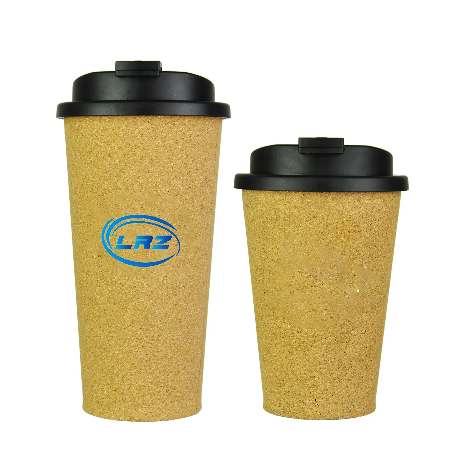 Cork Coffee Mug With Lid 10oz 14oz 2
