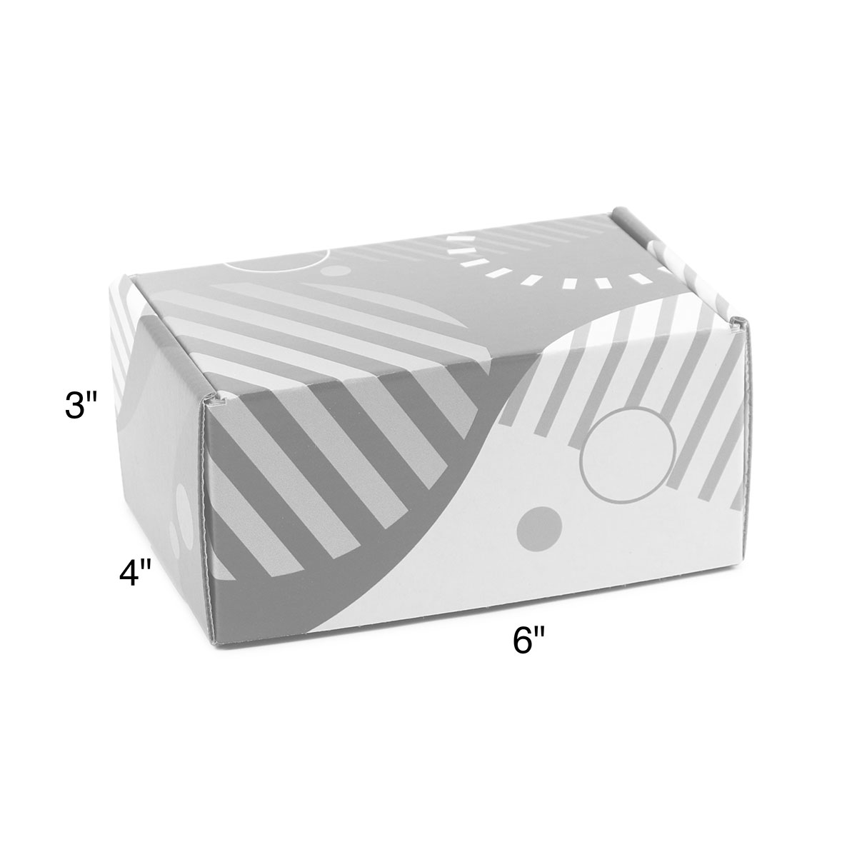 Corrugated Box - 6" X 4" x 3" 3