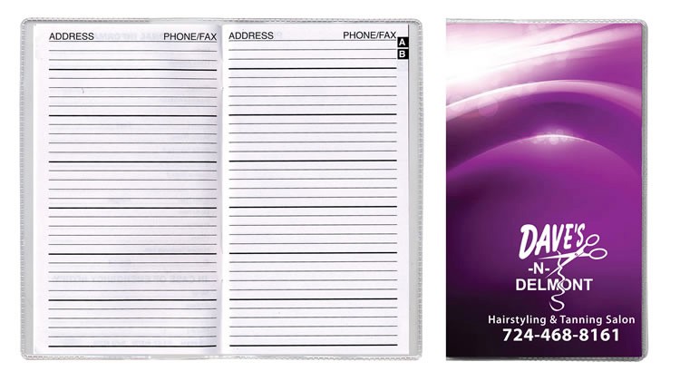 Address Book Full Color Digital Pocket Planner 3