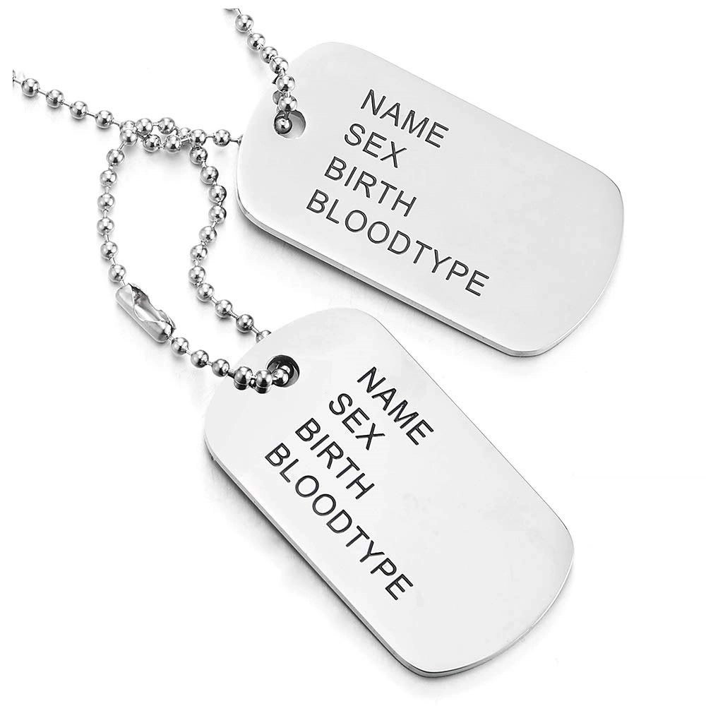 Dog Tag Necklaces 6