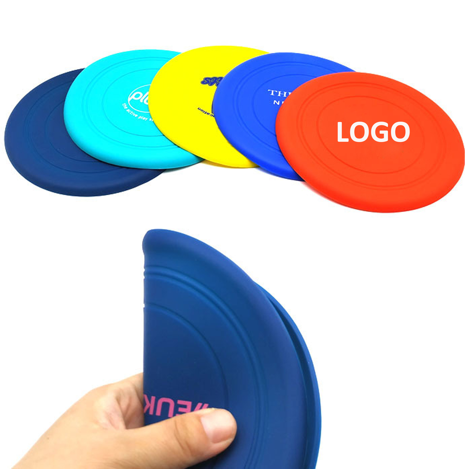 Silicone Dog Frisbee Disc 2