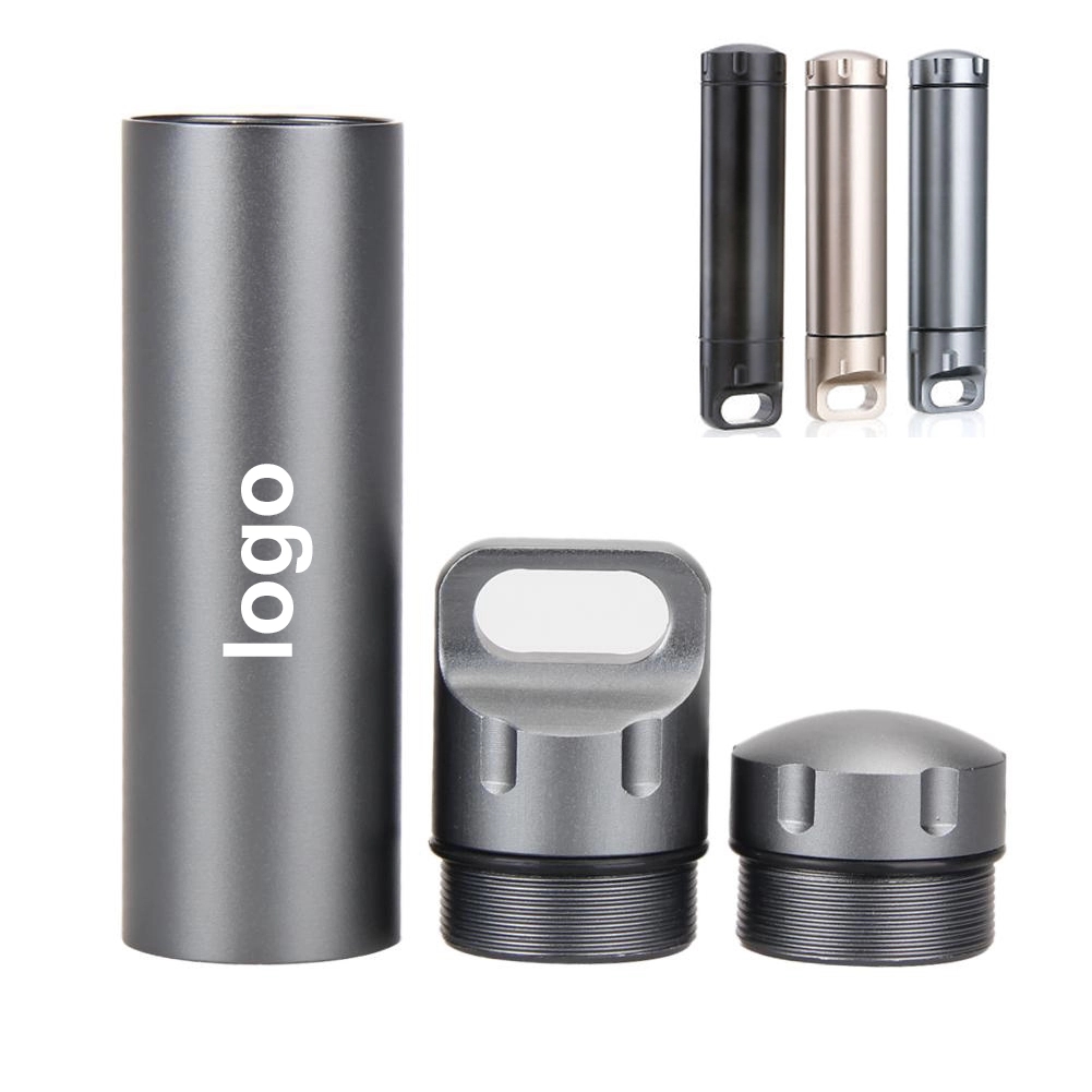 EDC Waterproof Survival Pill Match Case 1