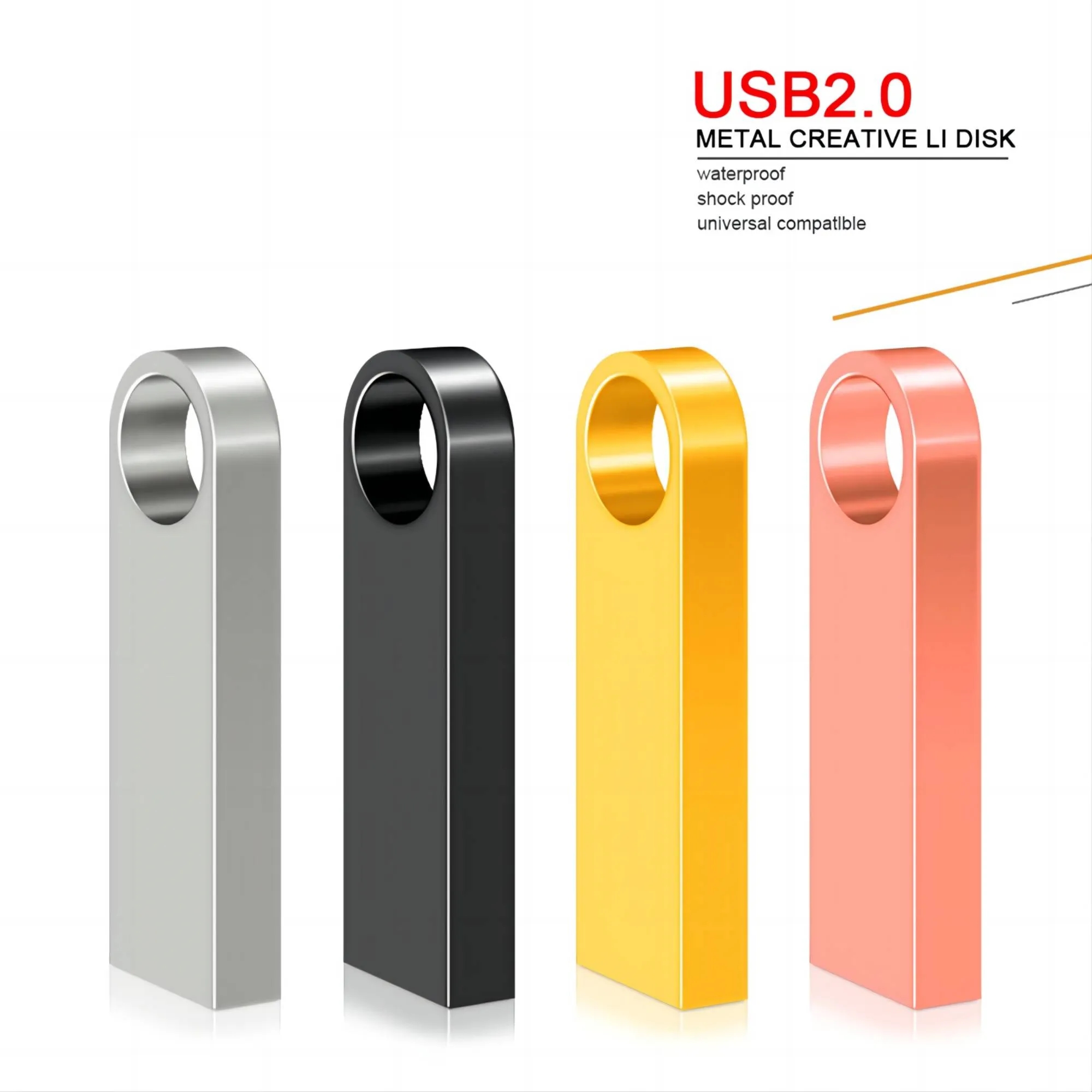 Metal 8GB Flash Drive MOQ20 6
