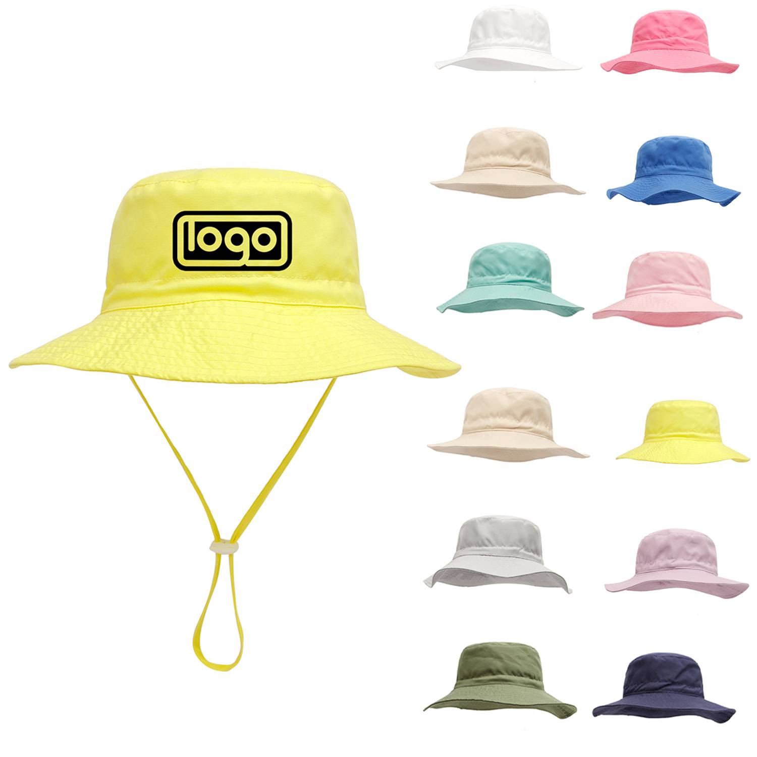 Toddler Adjustable Sun Protection Bucket Hat 3