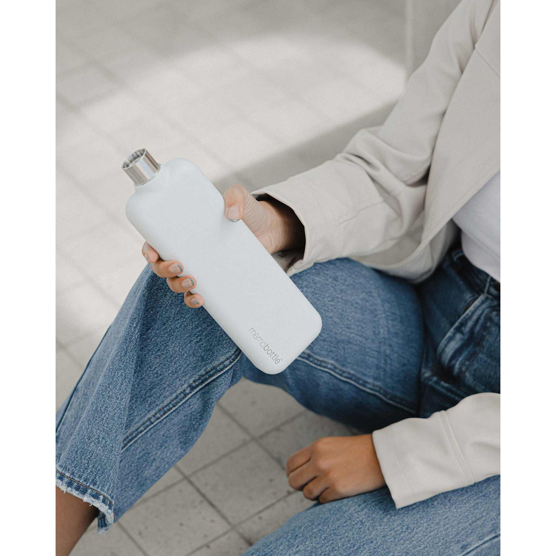 SLIM Stainless Steel memobottle 42