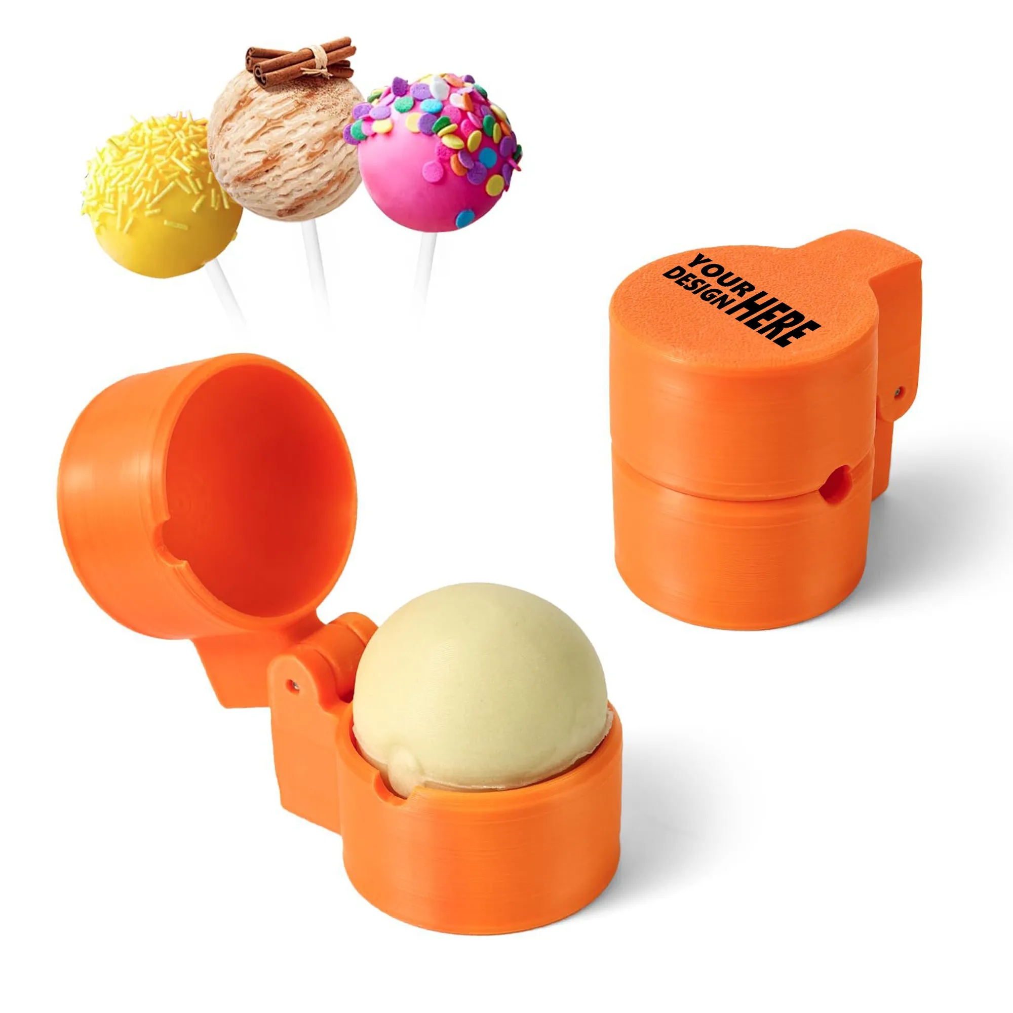 Round Cake Pop Mold Shapes Press