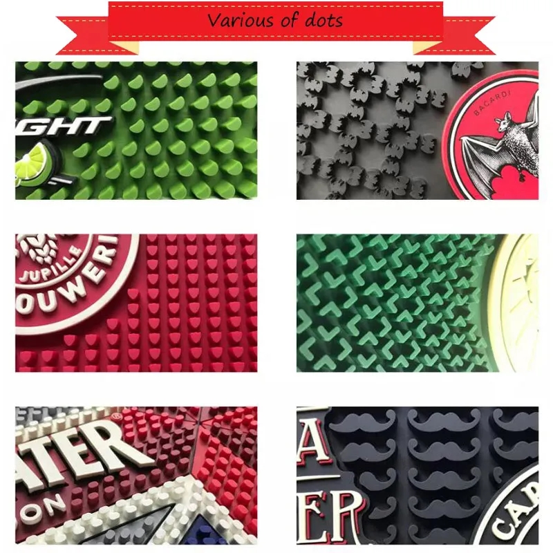 Promotional Wine Beer Bar Spill Mats 5