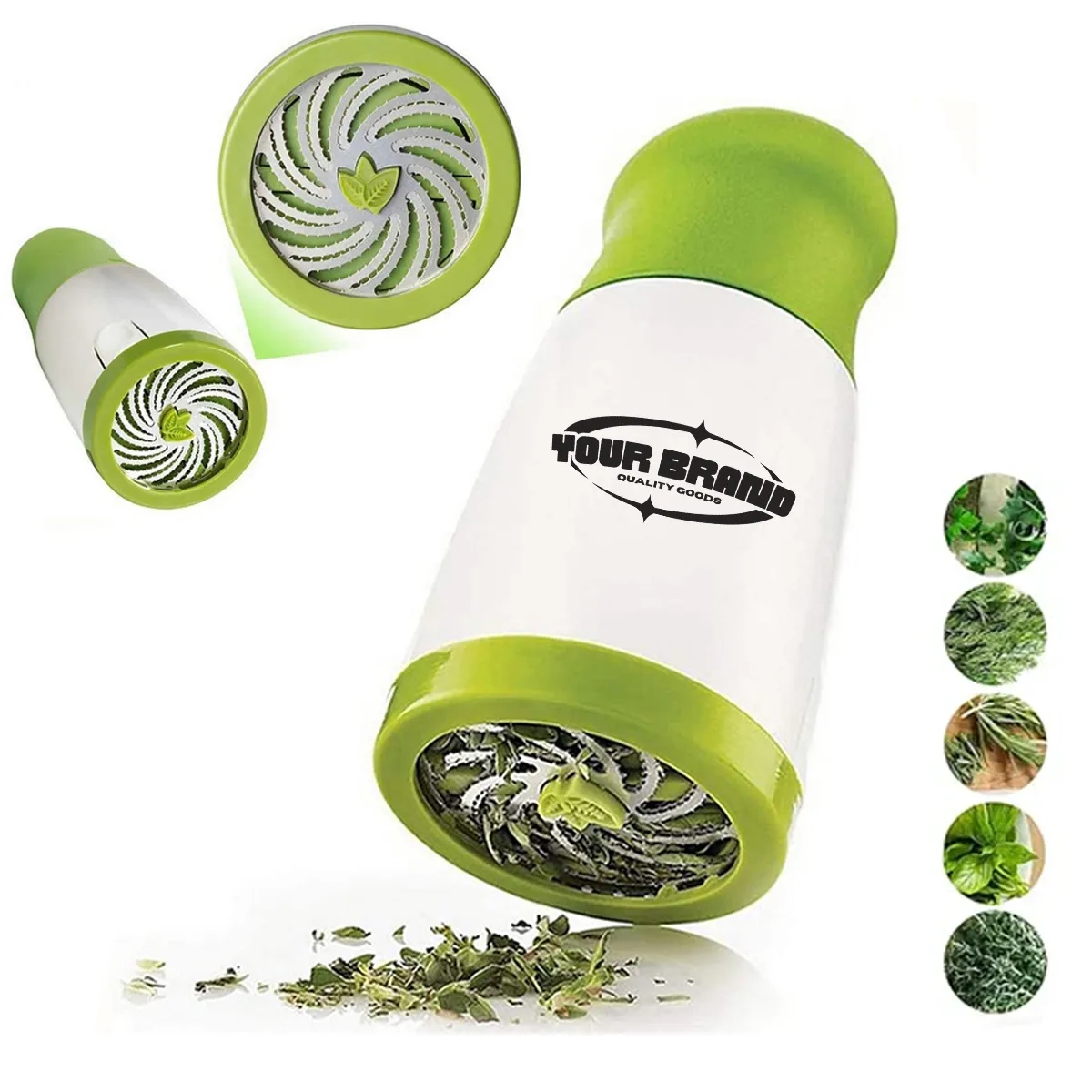 Portable Stainless Steel Herb Grinder Blade Chopper 3
