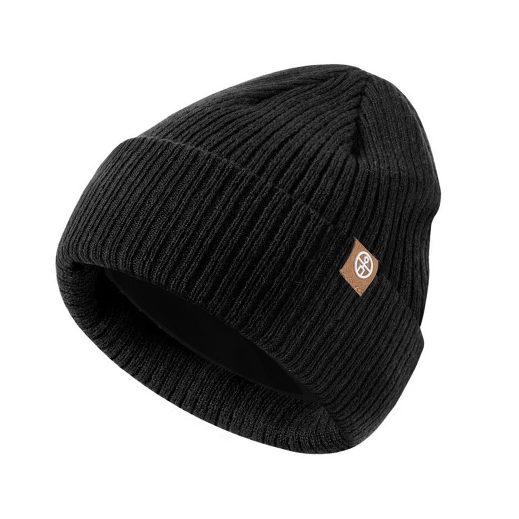 Winter Outdoor Fleece-Lined Knitted Hat For Children 5