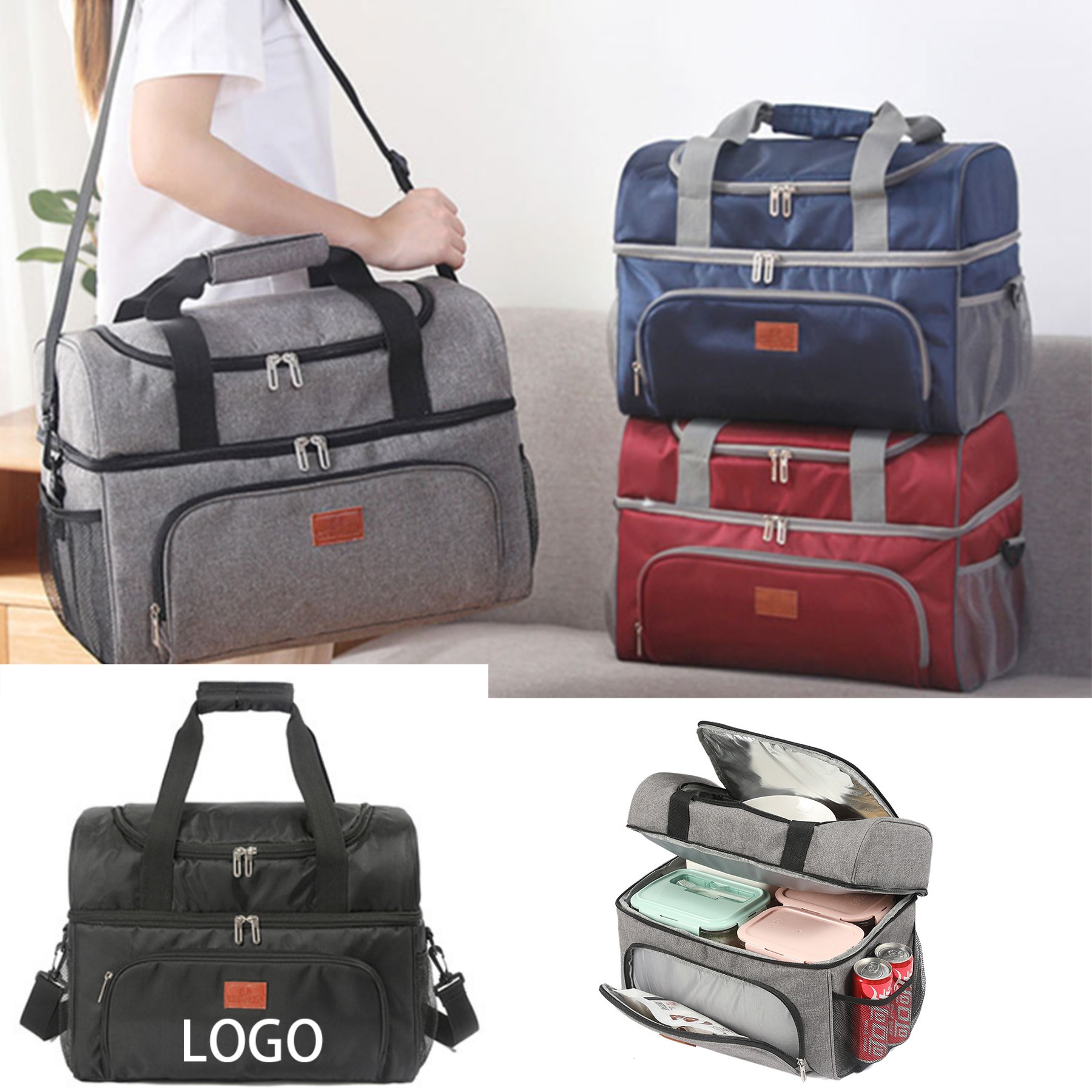 Double Layer Picnic Bag
