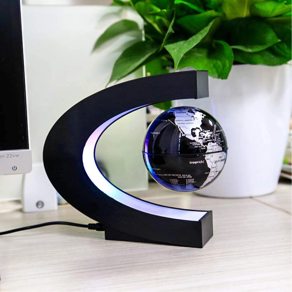 Magnetic Levitating Globe with LED Light 4
