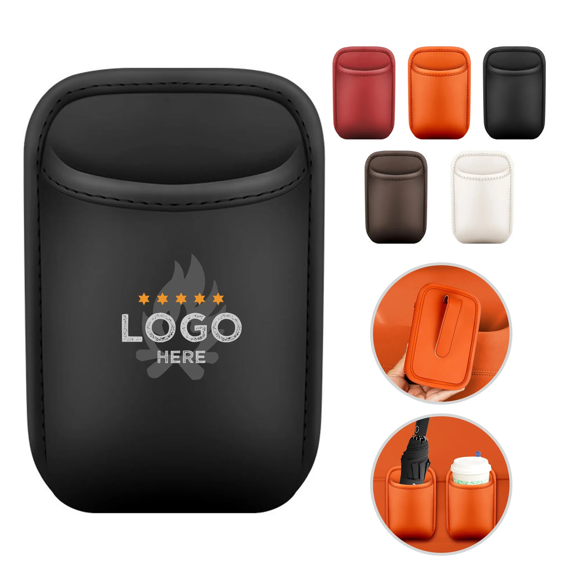 Multifunctional Leather Door Storage Bag 2