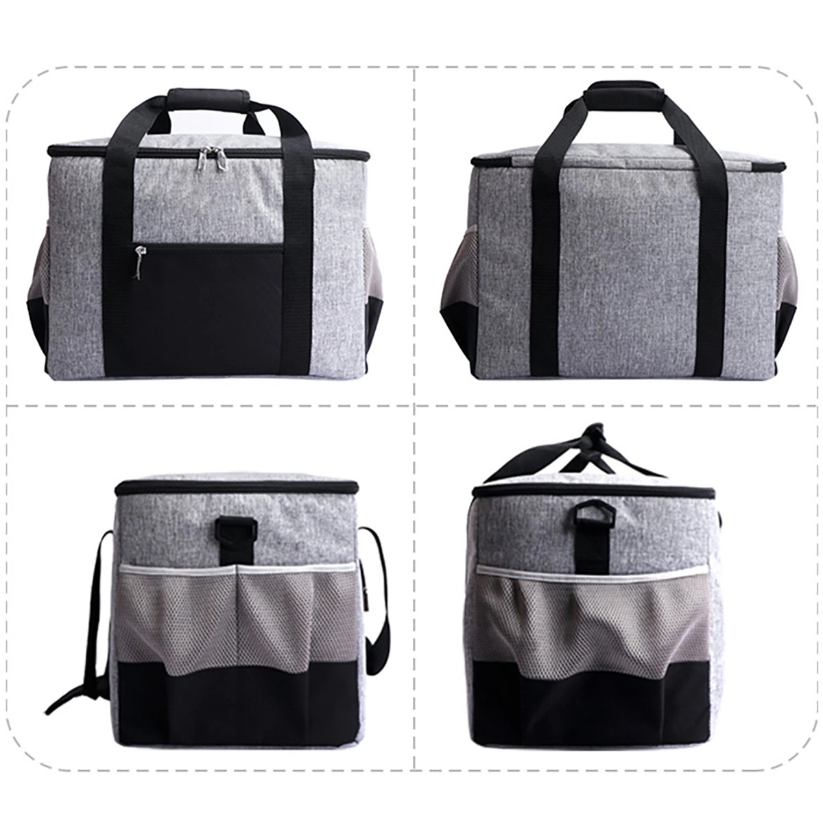 Portable Insulated Cooler Bag With Straps 4