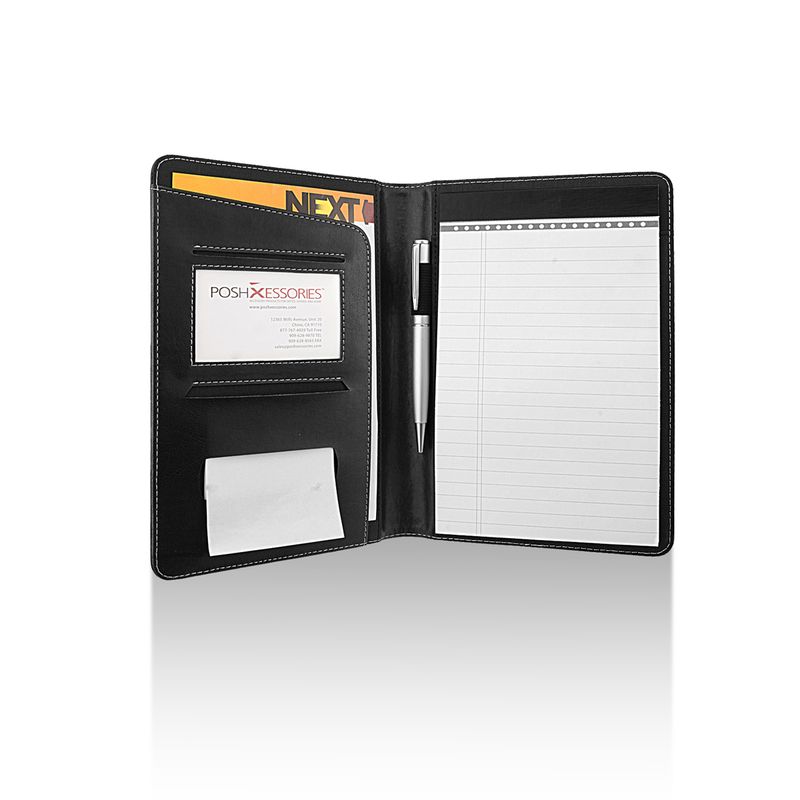 Atlantis Leather Junior Padfolio (Black) 1