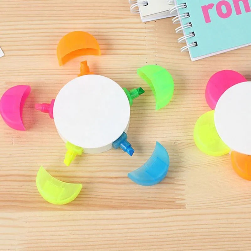 Sunflower Shape Highlighter Pen 4