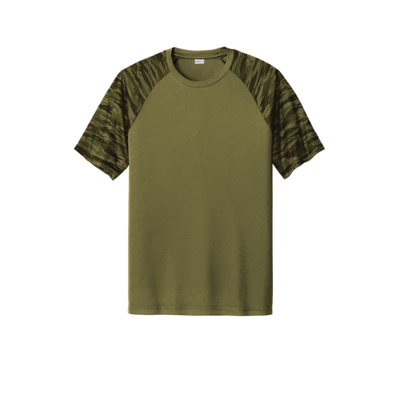 Sport-Tek Drift Camo Colorblock Tee 6