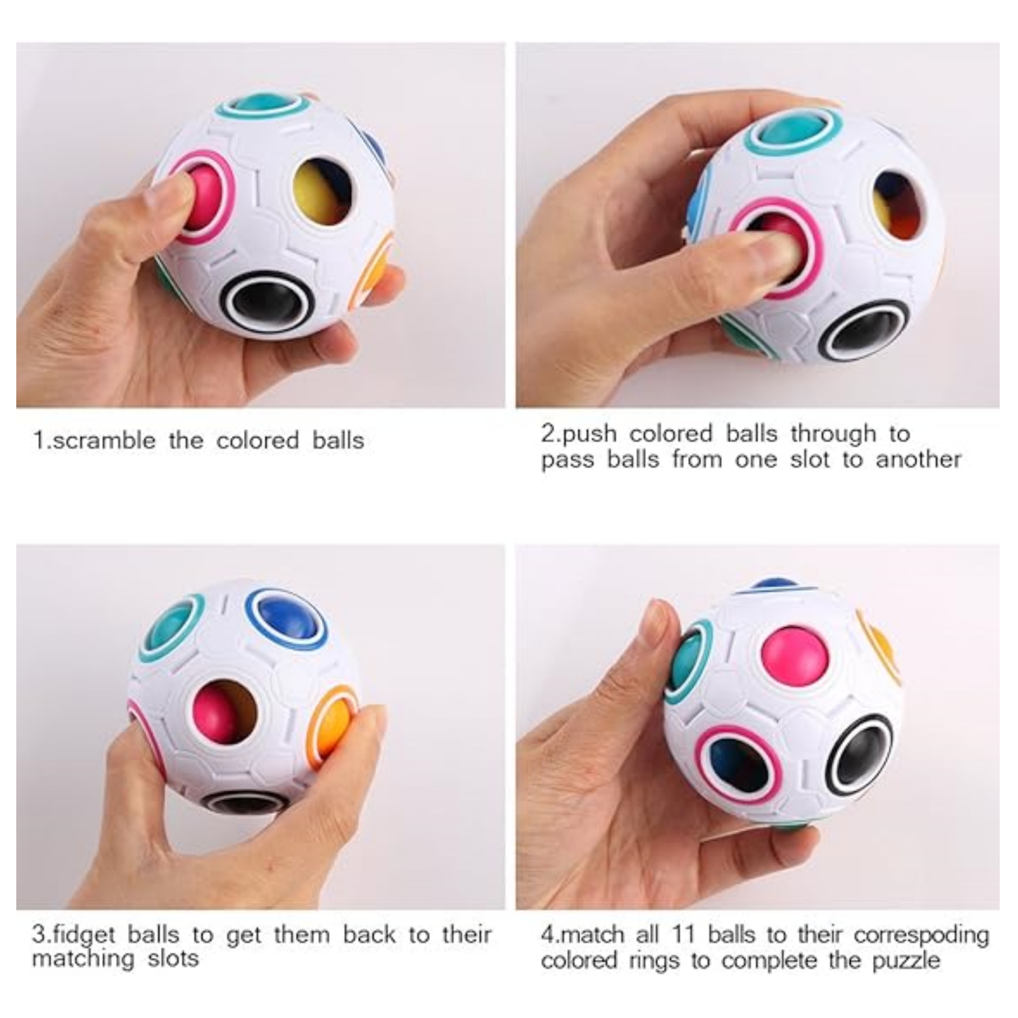 Original Rainbow Puzzle Ball 3