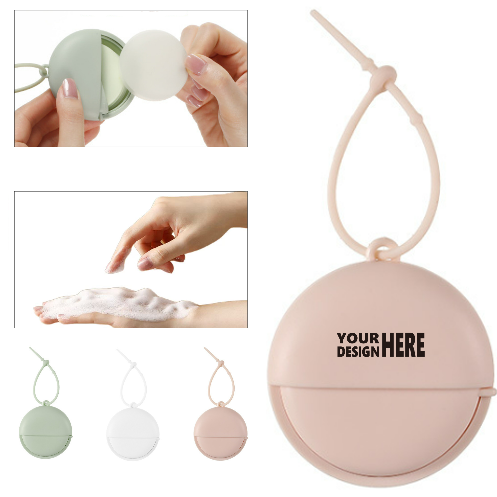 Disposable Portable Mini Soap Paper Sheets / Hand Soap Sheets 1