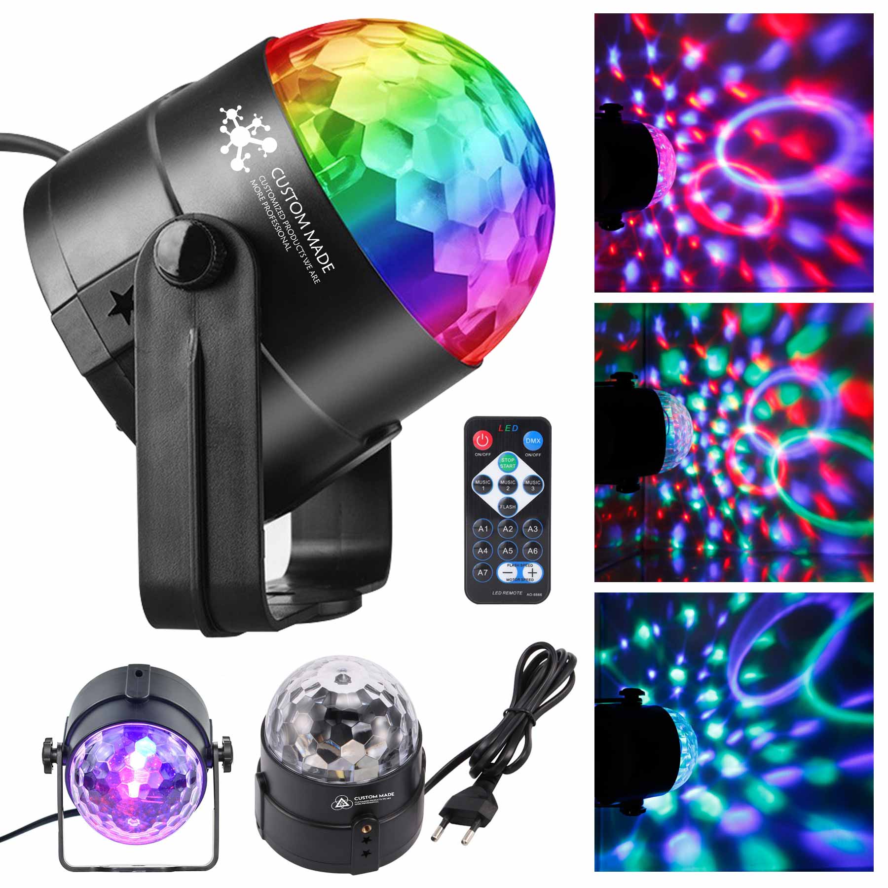 Sound Activated Dicso Ball 2