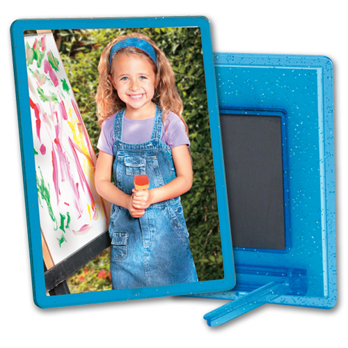 2 1/2 x 3 1/2 Translucent Magnetic Snap-In Frame 1