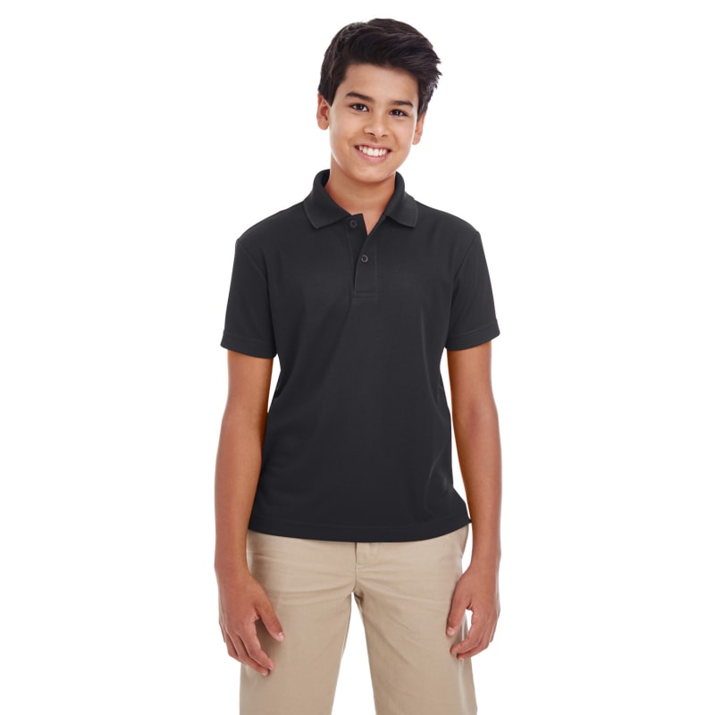 CORE365 Youth Origin Performance Piqué Polo 12