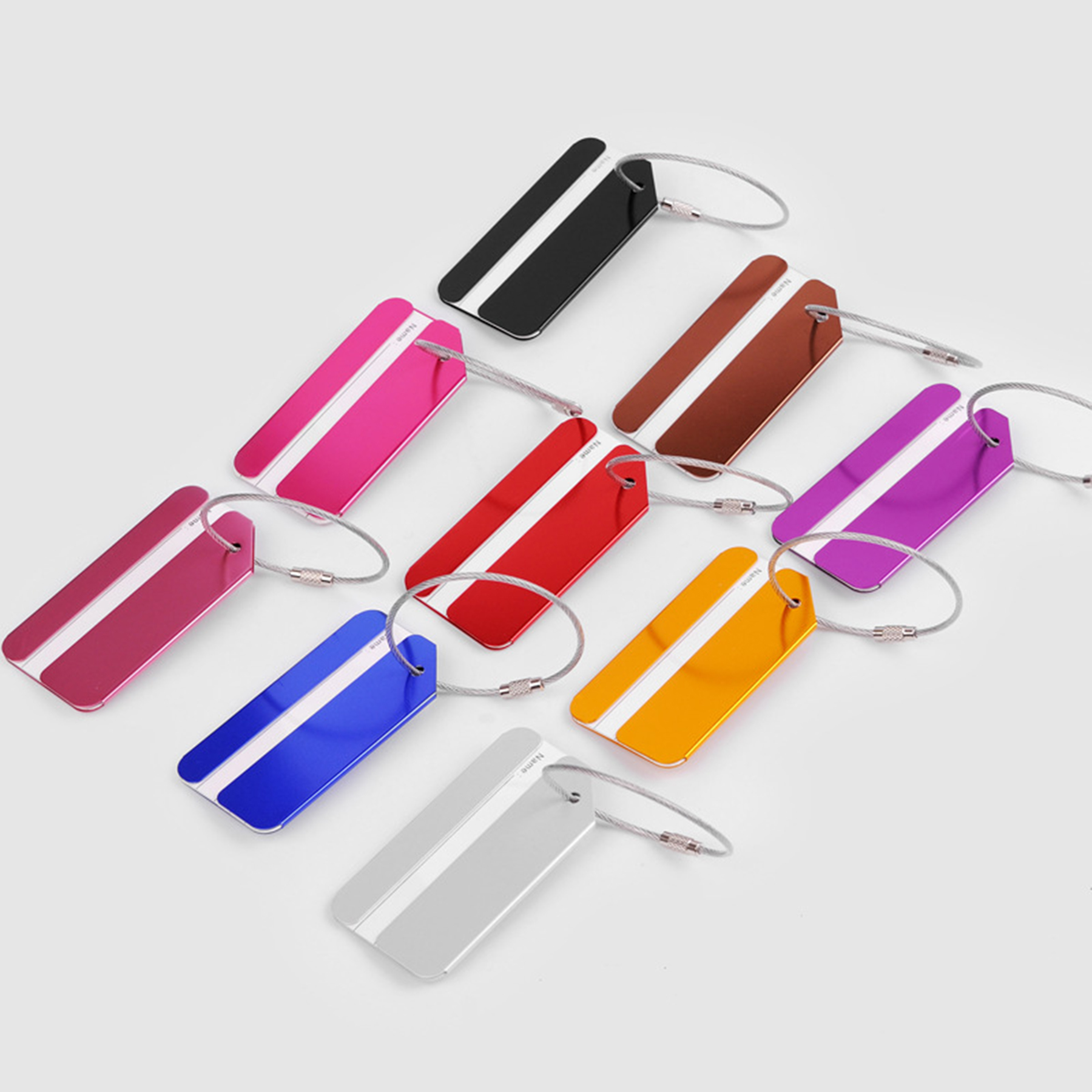 Aluminum Luggage Tags 1