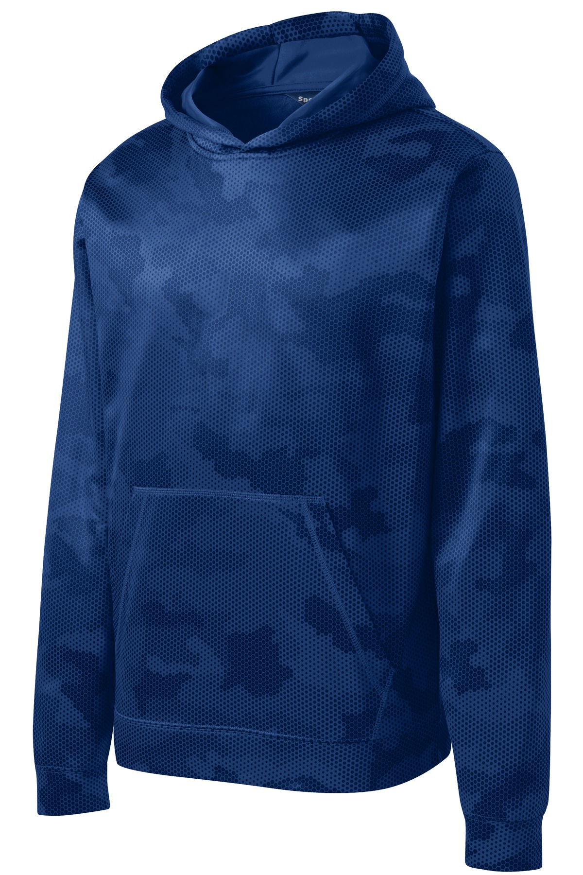 Sport-Tek Youth Sport-Wick CamoHex Fleece Hooded Pullover. YST240 6