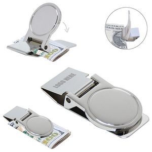 Round Circle Simple Money Clip 2