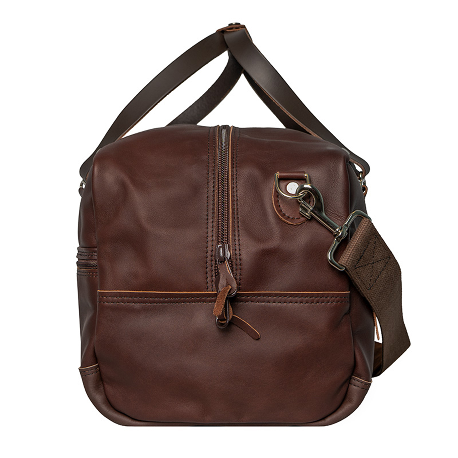 Duluth Pack™ Bison Leather Weekender Duffel 1