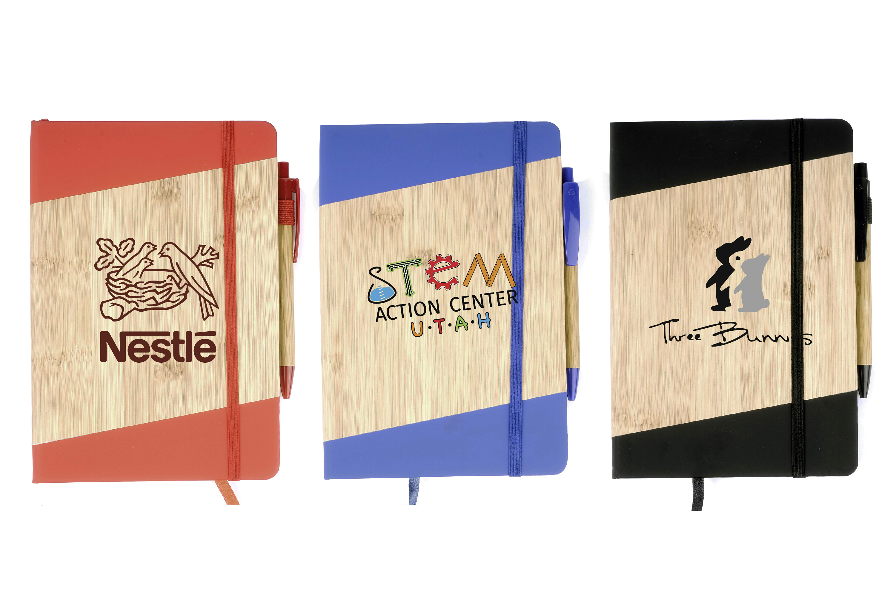 Bamboo Journal Set with Pen 7