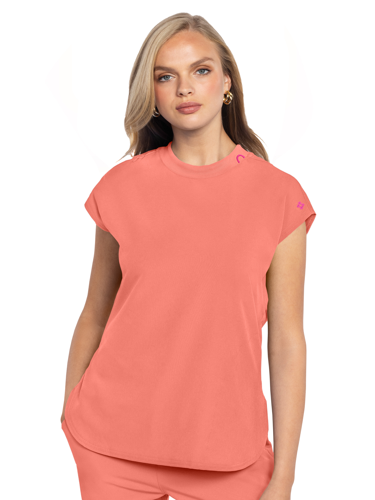 Med Couture - MC AMP - Women's 2-Pocket Tuckable Top 21