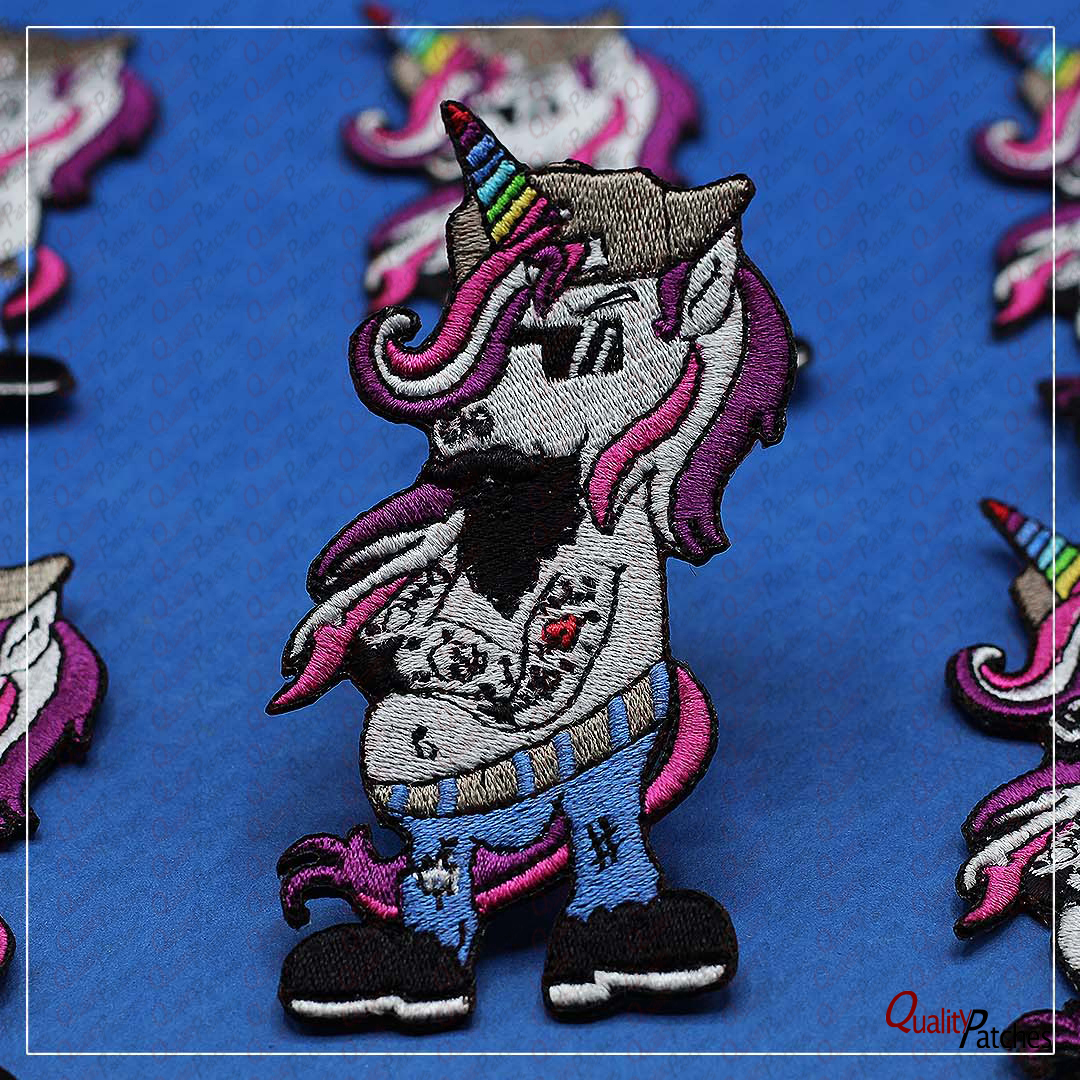 Custom Die Cut Embroidered Patches 82