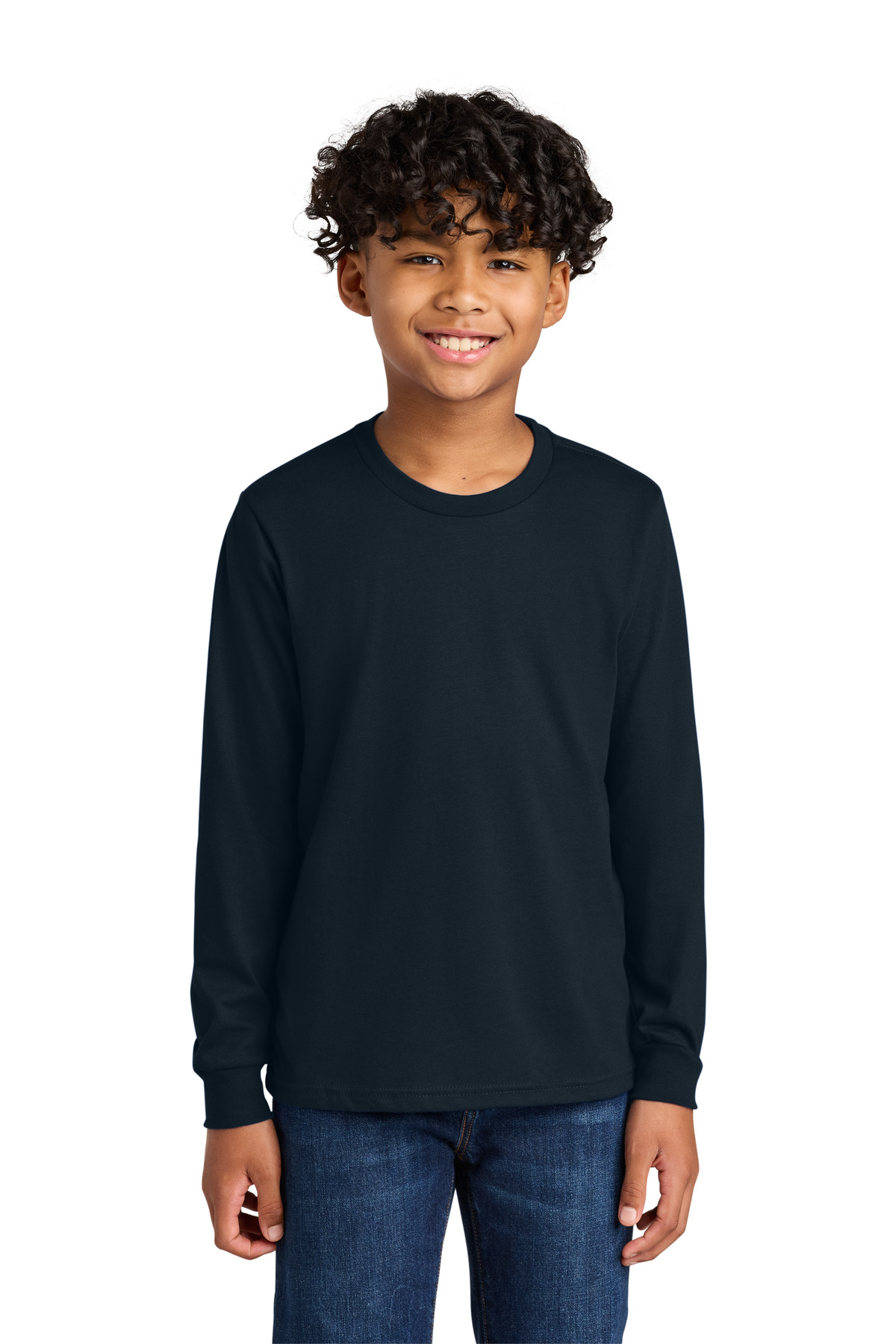 Next Level Apparel Youth Cotton Long Sleeve Tee NL3311 6