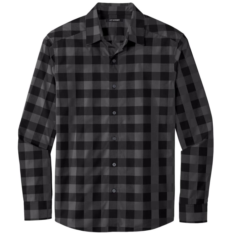 Port Authority Everyday Plaid Shirt. 16
