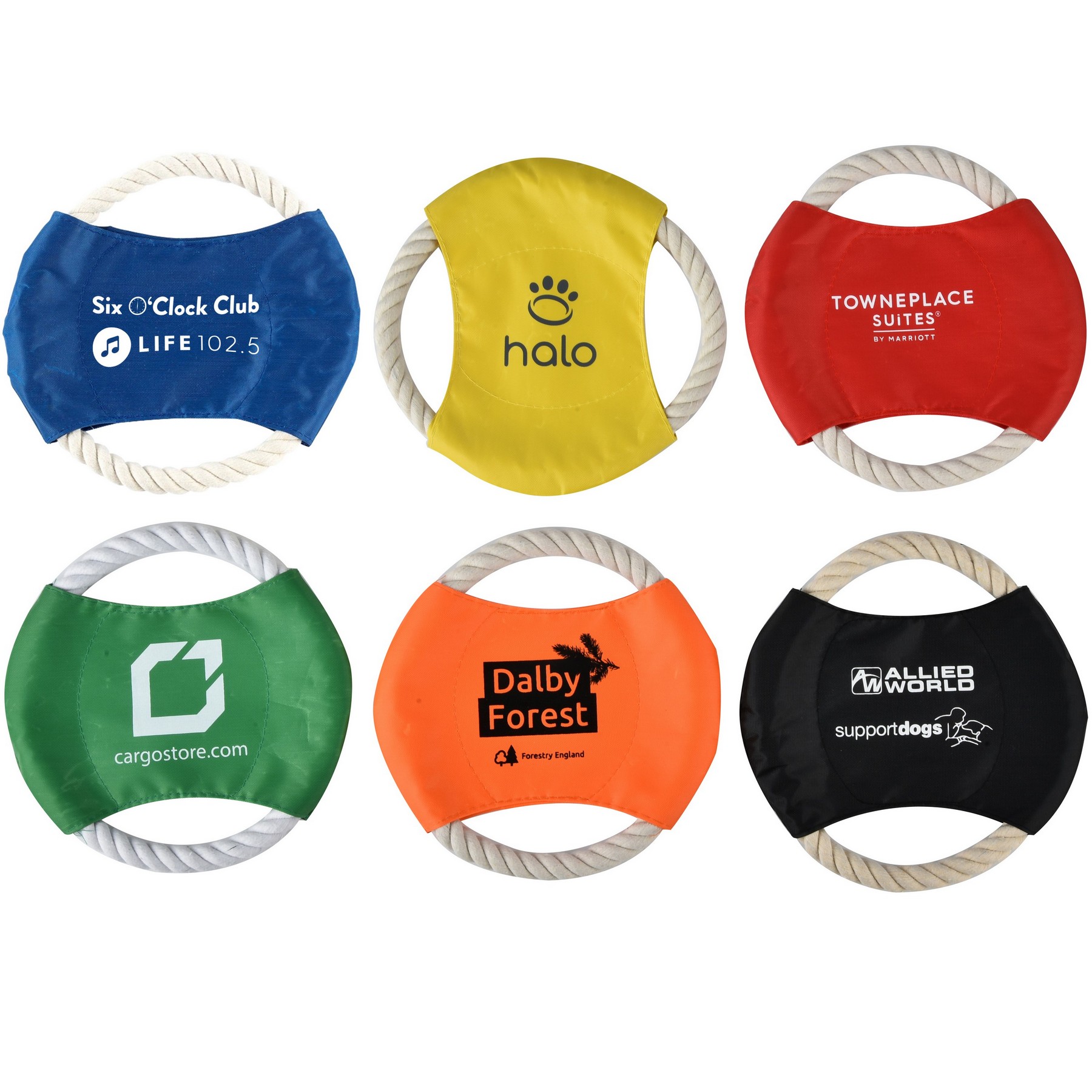 Dog Flying Disc Cotton Rope 3