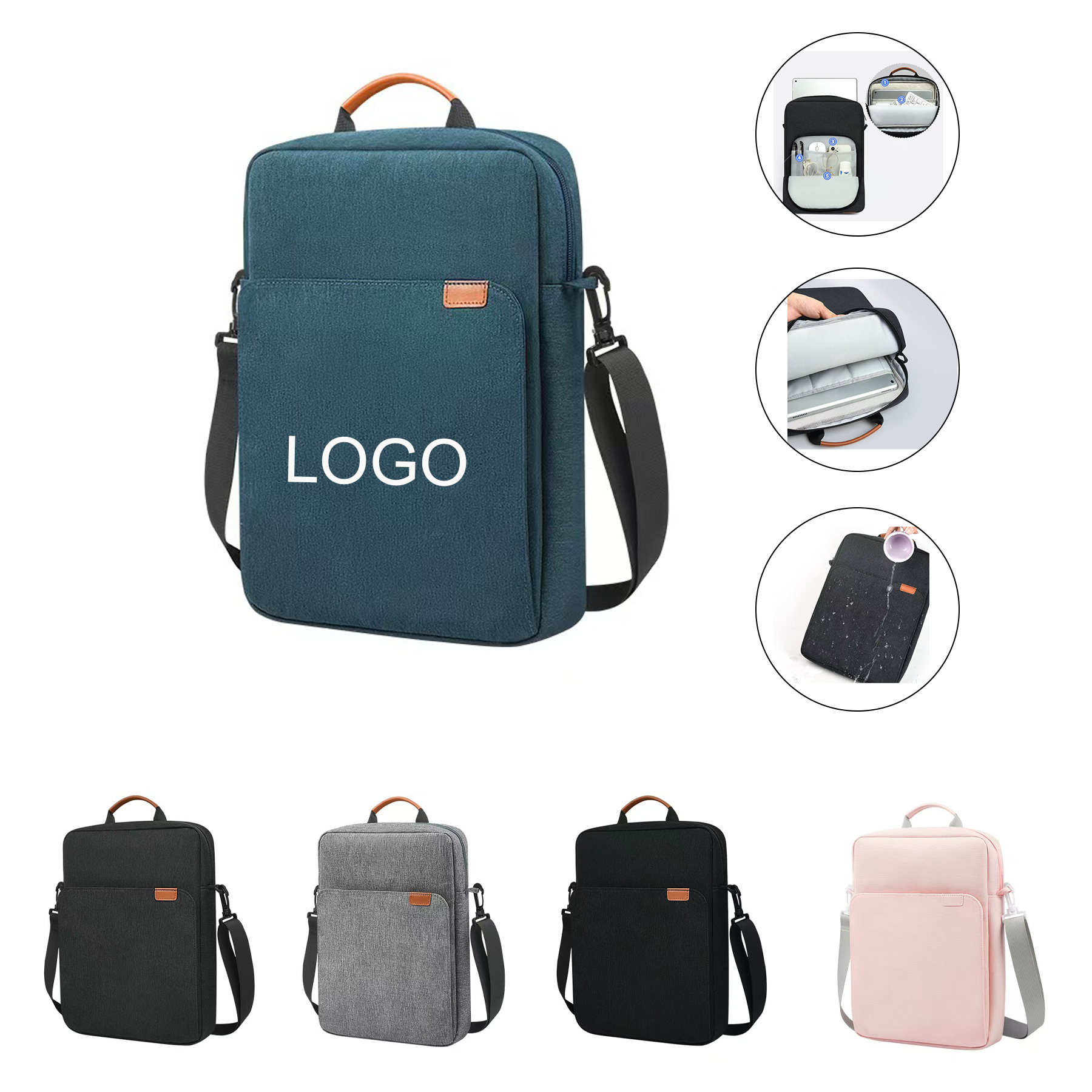13 Inch Shoulder Laptop Bag 1