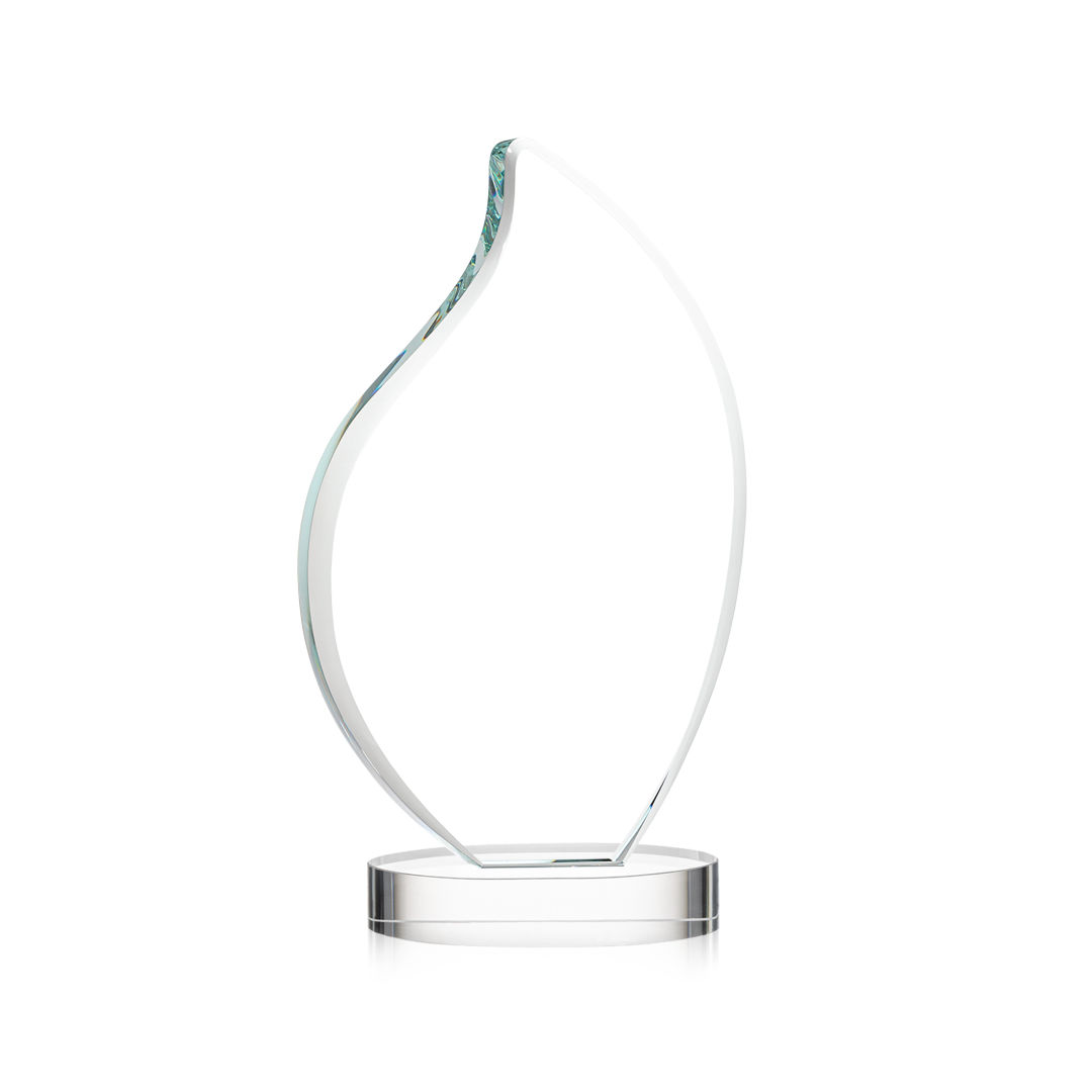 Odessy Flame VividPrint™ Award on Alberton Base - Clear 7