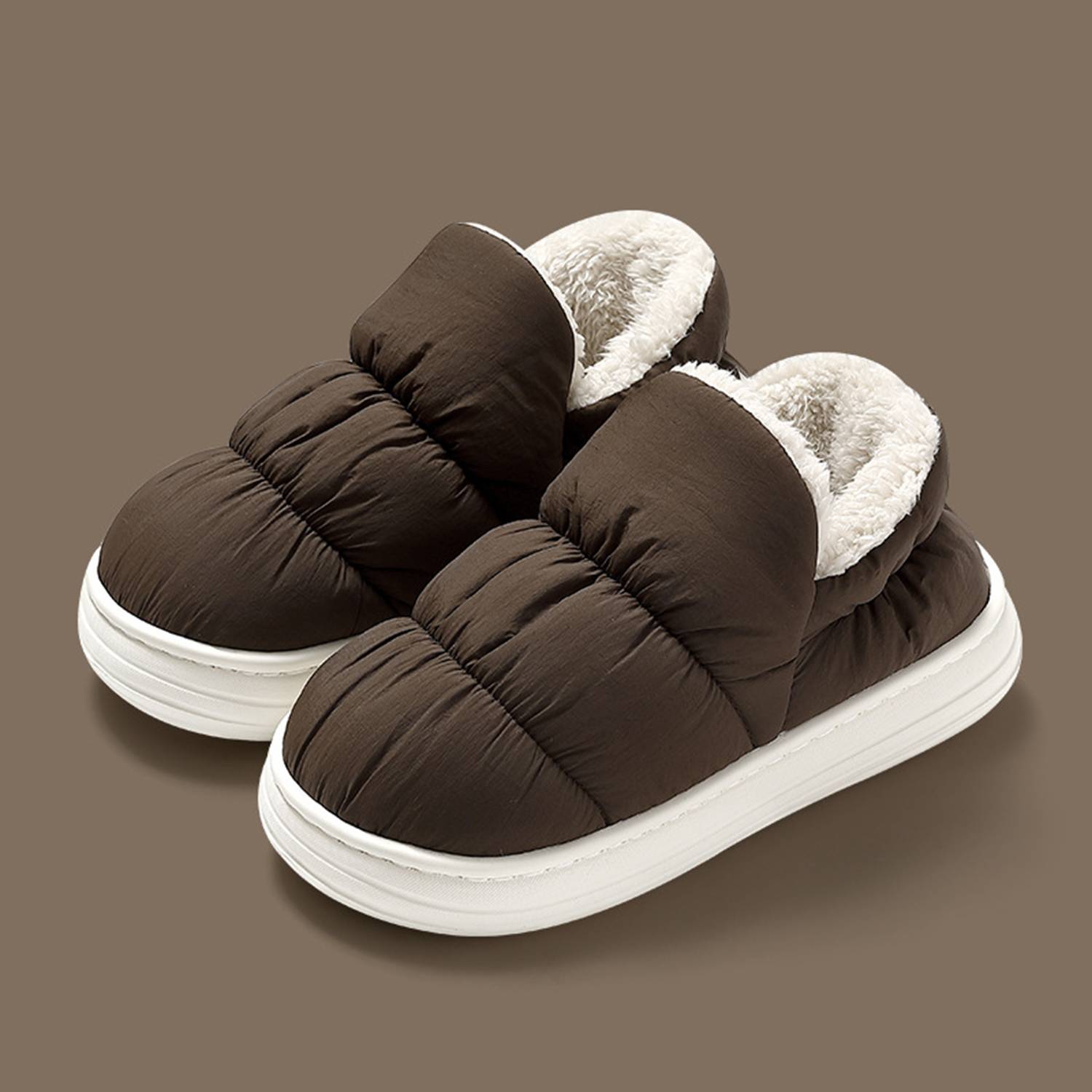 Waterproof cotton slippers 5